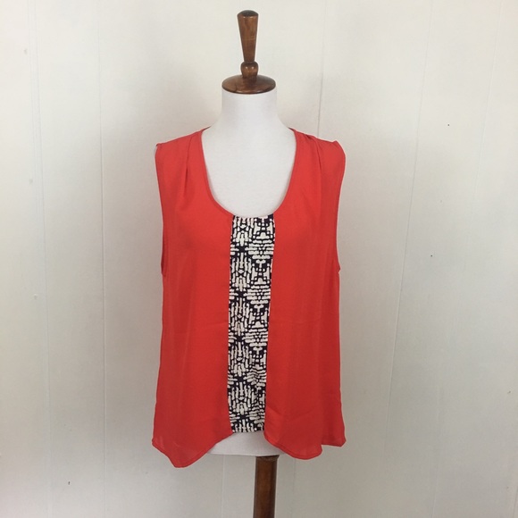 THML Scoop Neck Sleeveless Blouse - Picture 1 of 7
